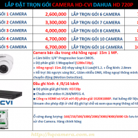 Bộ KIT Camera Dahua HD-TVI 1MP giá rẻ